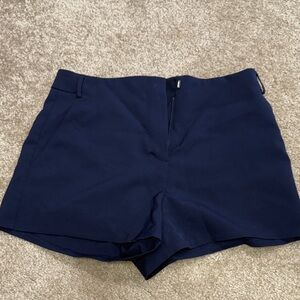 Forever 21 High Waist Navy Shorts